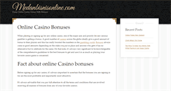 Desktop Screenshot of medanbisnisonline.com